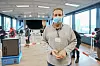 Matthias Rode ist einer der Organisatoren des Impfangebots am Stintfang.