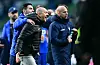 Trainer Torsten Lieberknecht beschwert sich lautstark.