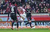 Freiburgs Igor Matanovic erzielt gegen den HSV das 2:1