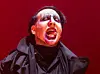 Schockrocker Marilyn Manson beim „Wacken“-Festival 2017.