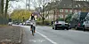 Bernadottestraße: breite Radspur, keine parkenden Autos – ein Traum.