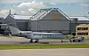Privatjet am Hamburger Flughafen