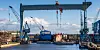 Die Pella Sietas Werft in Hamburg-Neuenfelde.