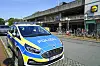 Ein Einsatzfahrzeug der Bundespolizei vor dem Bahnhof Altona (Symbolbild).