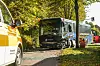 Busfahrer sackt in Flensburg hinter dem Lenkrad zusammen – Bus hinterlässt Schneise der verwüstung