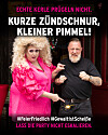 Mit der Plakatkampagne will die Hamburger Initiative „Feier friedlich“ ein Zeichen gegen die Gewalt auf St. Pauli setzen.