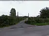 Ein Schotterweg im Harburger Stadtteil Neuland.