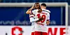 David Kinsombi (l.) und Manuel Wintzheimer wurden schon von Tim Walter trainiert