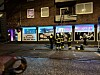 Einsatzkräfte an einer Shisha-Bar in der Fährstraße