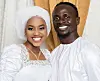 Eines der Hochzeitsfotos von Sadio Mané und seiner 18-jährigen Frau Aisha Tamba.