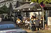 Das „Park“ an der Susannenstraße wirbt mit dem Slogan „Kiez meets Kalifornien“.