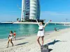 Hände hoch! Trash-TV-Star Georgina Fleur in Dubai.