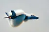 Der atomwaffenfähige Jet F-35 beim Hochgeschwindigkeitsflug: Angesichts der anhaltenden Bedrohung durch Russland will die NATO ihre militärischen Fähigkeiten zur Abschreckung und Verteidigung extrem ausbauen (Archivbild).