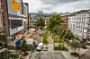 Neben der Baustelle am Umspannwerk soll der Platz in der Innenstadt nun durch viel Grün aufgewertet werden.