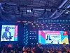 Anne Brorhilker, Co-Geschäftsführerin der Bürgerbewegung Finanzwende, auf der OMR 2025.