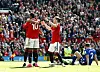 Marcus Rashford und Marcel Sabitzer jubeln