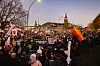 Corona-Demo am Samstag in Hamburg: Insgesamt waren 11.500 Teilnehmer dort.