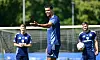 obert Glatzel beim ersten HSV-Training des Sommers