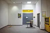 So traurig sieht es im SB-Bereich vor der Filiale mittlerweile aus. Alle Bereiche der Postbank-/DHL-/Deutsche Post-Filiale sind dicht.