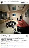 Dieses Foto von Udo Lindenbergs Hotelzimmer postete das Museum: „Jahrzehntelang Rückzugsort, Atelier und Denkfabrik“.