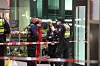 Polizisten bei dem Einsatz in Harburg