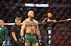 Ire Conor McGregor im Ring nach einem UFC-Kampf.