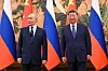 Ohne den Chinesen Xi Jinping (r.) könnte Wladimir Üutin seinen Krieg wohl nicht fortführen. Der kassiert den Kreml aber immer mehr ab.