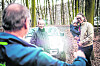 Fahrtrainer Dag Rogge mit Annika, Michel und Jaguar Ruge