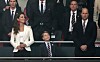 Herzogin Kate, Prinz George und Prinz William beim EM-Finale