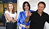 „Fridays for Future“-Aktivistin Annika Rittmann (v.l.), Umweltsenatorin Katharina Fegebank (Grüne) und Miniatur-Wunderland-Mitgründer Frederik Braun.