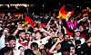 Beim Public Viewing zum Spiel Deutschland – Schweiz war die Stimmung super.