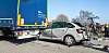 Die Fahrerin war in ihrem Skoda eingeklemmt und musste von der Feuerwehr befreit werden.
