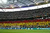 Die deutsche Fankurve beim Gruppenspiel gegen die Schweiz