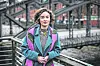 Kateryna Rumyantseva in der Hamburger Speicherstadt