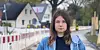 Annika Urbanski, Stellinger Abgeordnete der SPD-Fraktion, im Rohlfsweg.