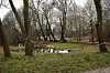 Aus diesem Teich bei Hamburg wurde die Leiche geborgen.