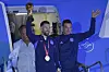 Lionel Messi und Lionel Scaloni