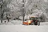 Der Winterdienst in München hat sehr gut zu tun.