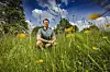Niclas Krukenberg im Gras