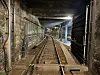 Das massive Flutschutztor an der Haltestelle Rathaus kann bei steigenden Wassermengen innerhalb von einer Minute geschlossen werden.