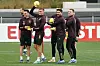 Jonas Hofmann, Grischa Prömel, Ilkay Gündogan und Florian Wirtz beim DFB Training