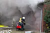Im Norden: Flammen von brennenden Schuppen drohen auf haus überzugreifen – Großeinsatz der Feuerwehr