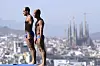 Jan Hempel und Heiko Meyer beim Synchronspringen