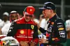 Charles Leclerc und Max Verstappen