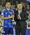 Joel Chima Fujita beim Gewinn der U23-Asienmeisterschaft 2024