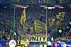 Fankurve von Borussia Dortmund im Volksparkstadion