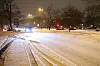 Ein geschlossene Schneedecke ist am Morgen in Altona zu sehen.