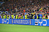 Werbebande der UEFA bei der EM