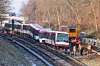 Die leere U-Bahn war am Dienstagabend entgleist – die Fahrgäste eines weiteren Zuges hatten großes Glück.