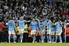 Manchester City Spieler jubeln